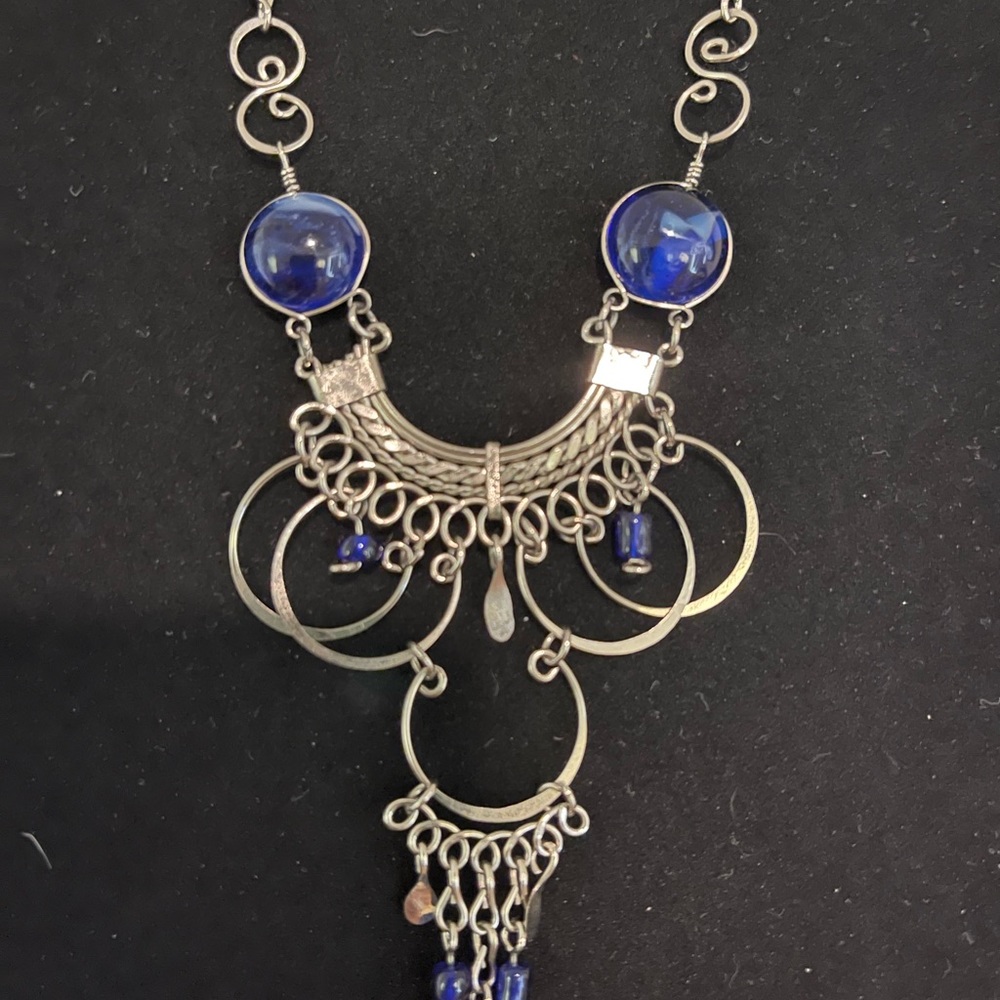Sexy silver necklace